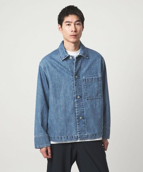 green label relaxing / グリーンレーベル リラクシング Gジャン・デニムジャケット | デニム カバーオール | 詳細12