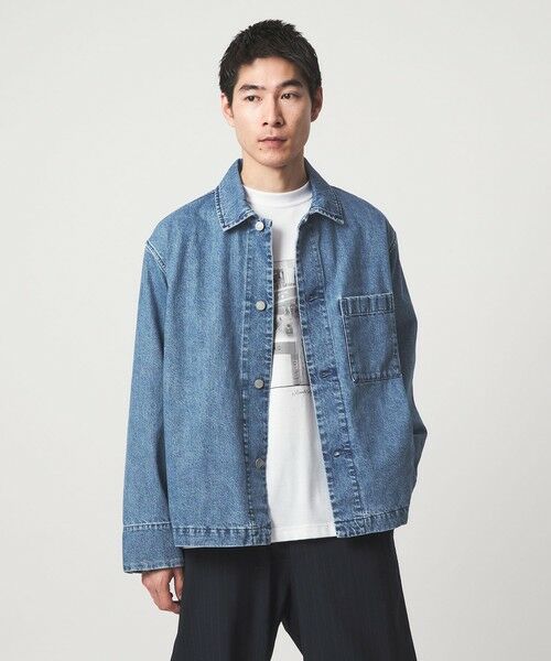 green label relaxing / グリーンレーベル リラクシング Gジャン・デニムジャケット | デニム カバーオール | 詳細13