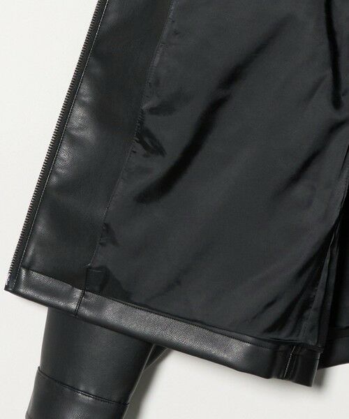 green label relaxing / グリーンレーベル リラクシング ブルゾン | レザーライク ジップ ブルゾン | 詳細3