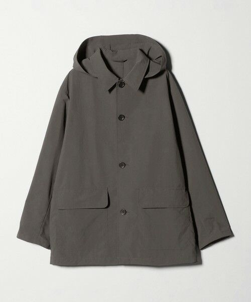 green label relaxing / グリーンレーベル リラクシング ステンカラーコート | DICROS ミドル フード ステンカラー コート -撥水- | 詳細5