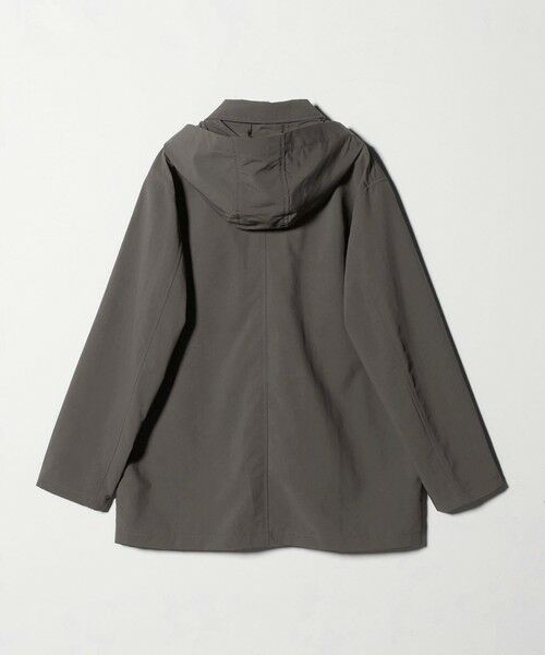 green label relaxing / グリーンレーベル リラクシング ステンカラーコート | DICROS ミドル フード ステンカラー コート -撥水- | 詳細6