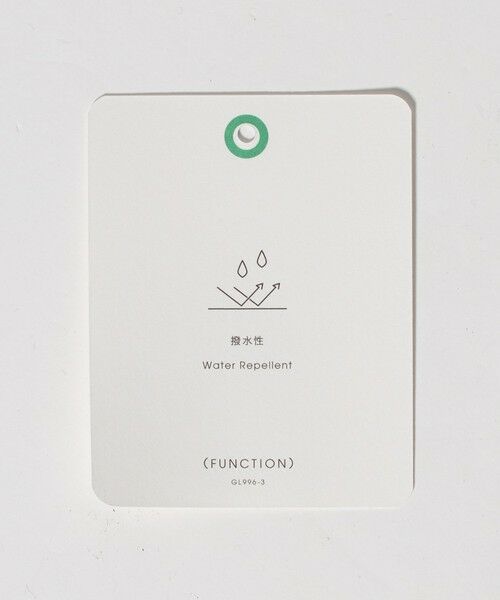 green label relaxing / グリーンレーベル リラクシング ステンカラーコート | DICROS ミドル フード ステンカラー コート -撥水- | 詳細14