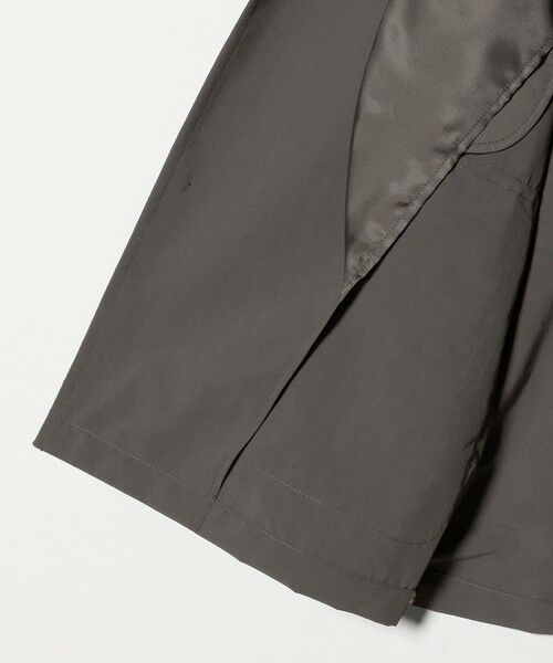 green label relaxing / グリーンレーベル リラクシング ステンカラーコート | DICROS ミドル フード ステンカラー コート -撥水- | 詳細15