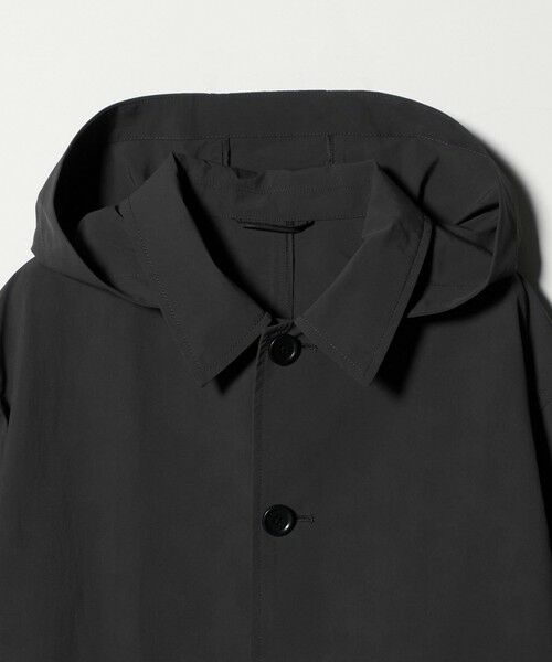 green label relaxing / グリーンレーベル リラクシング ステンカラーコート | DICROS ミドル フード ステンカラー コート -撥水- | 詳細2