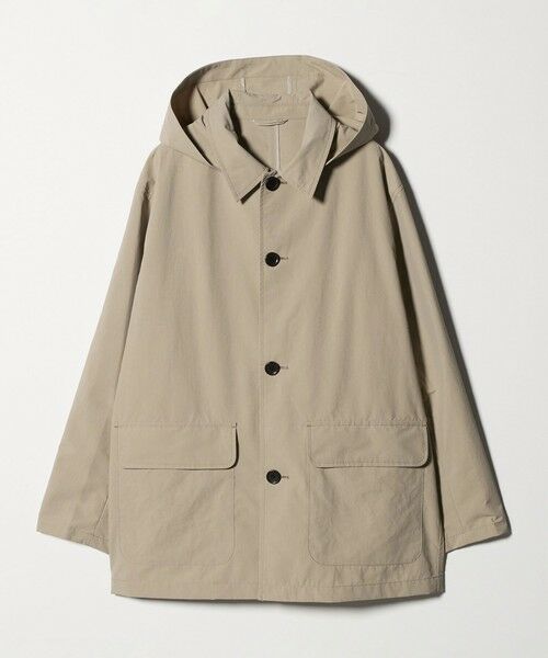 green label relaxing / グリーンレーベル リラクシング ステンカラーコート | DICROS ミドル フード ステンカラー コート -撥水- | 詳細17