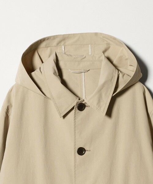 green label relaxing / グリーンレーベル リラクシング ステンカラーコート | DICROS ミドル フード ステンカラー コート -撥水- | 詳細28