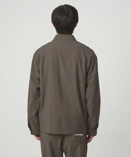 green label relaxing / グリーンレーベル リラクシング ブルゾン | テック カルゼ カバーオール ジャケット -ストレッチ- | 詳細8