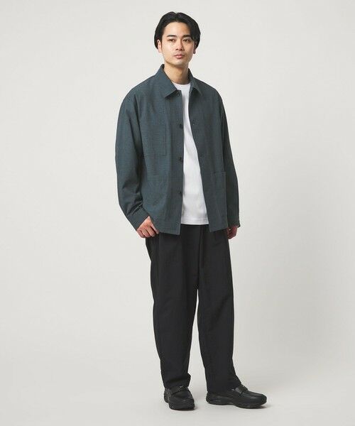 green label relaxing / グリーンレーベル リラクシング ブルゾン | テック カルゼ カバーオール ジャケット -ストレッチ- | 詳細26