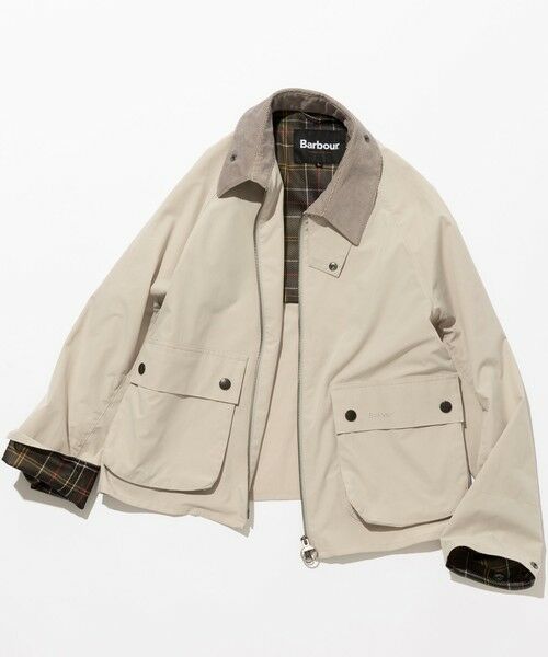 green label relaxing / グリーンレーベル リラクシング ブルゾン | 【別注】＜Barbour＞スペイ カスタム ジャケット（LT.GRAY）