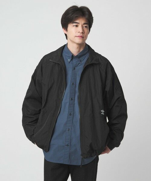 green label relaxing / グリーンレーベル リラクシング ナイロンジャケット | 【別注】＜UMBRO＞スタンド ジャケット ブルゾン | 詳細6