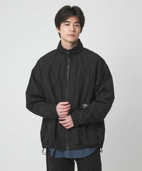 green label relaxing / グリーンレーベル リラクシング ナイロンジャケット | 【別注】＜UMBRO＞スタンド ジャケット ブルゾン | 詳細7