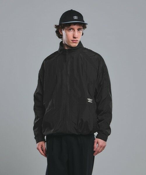 green label relaxing / グリーンレーベル リラクシング ナイロンジャケット | 【別注】＜UMBRO＞スタンド ジャケット ブルゾン | 詳細2