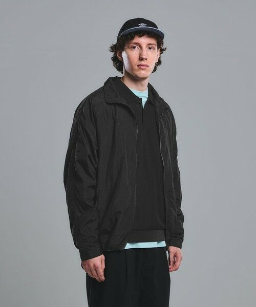 green label relaxing / グリーンレーベル リラクシング ナイロンジャケット | 【別注】＜UMBRO＞スタンド ジャケット ブルゾン | 詳細3