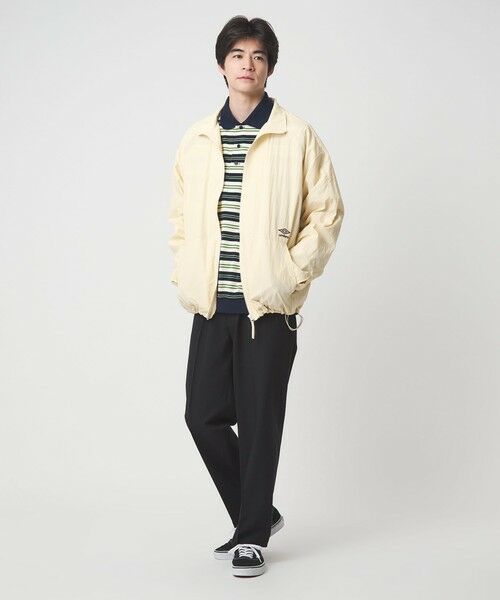 green label relaxing / グリーンレーベル リラクシング ナイロンジャケット | 【別注】＜UMBRO＞スタンド ジャケット ブルゾン | 詳細19