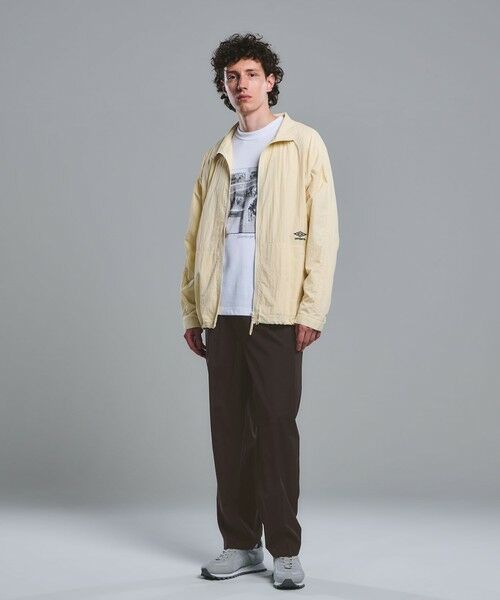 green label relaxing / グリーンレーベル リラクシング ナイロンジャケット | 【別注】＜UMBRO＞スタンド ジャケット ブルゾン | 詳細14