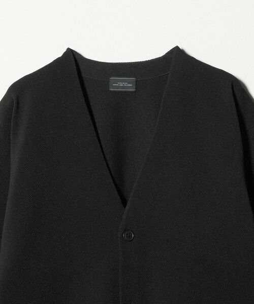 green label relaxing / グリーンレーベル リラクシング カーディガン・ボレロ | ポリエステル リンクス Vネック カーディガン | 詳細4