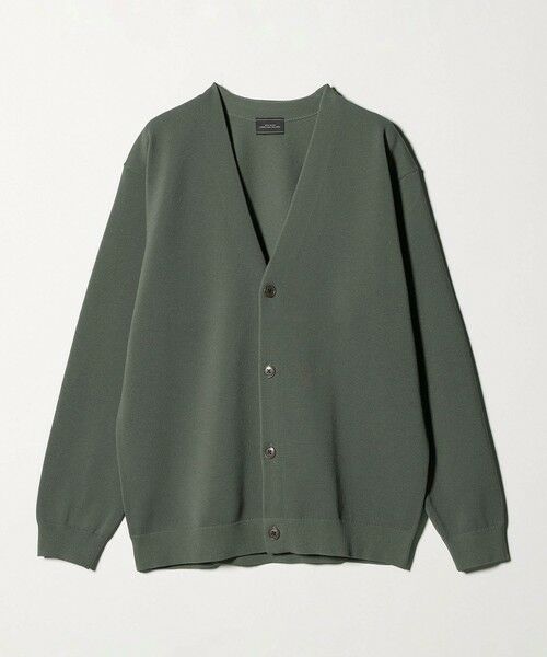green label relaxing / グリーンレーベル リラクシング カーディガン・ボレロ | ポリエステル リンクス Vネック カーディガン | 詳細15