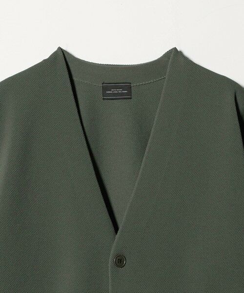 green label relaxing / グリーンレーベル リラクシング カーディガン・ボレロ | ポリエステル リンクス Vネック カーディガン | 詳細17