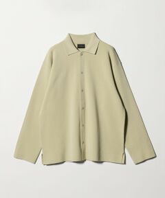 green label relaxing / グリーンレーベル リラクシング カーディガン・ボレロ | スナップ ポロカラー カーディガン