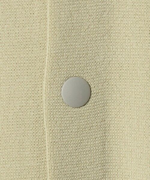 green label relaxing / グリーンレーベル リラクシング カーディガン・ボレロ | スナップ ポロカラー カーディガン | 詳細10