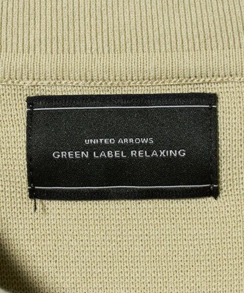 green label relaxing / グリーンレーベル リラクシング カーディガン・ボレロ | スナップ ポロカラー カーディガン | 詳細12