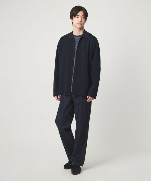 green label relaxing / グリーンレーベル リラクシング カーディガン・ボレロ | スナップ ポロカラー カーディガン | 詳細16