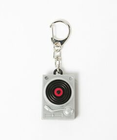 green label relaxing / グリーンレーベル リラクシング キーホルダー・ストラップ | ＜KIKKERLAND＞ターンテーブル キーホルダー