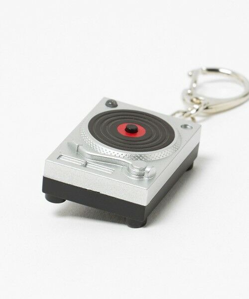 green label relaxing / グリーンレーベル リラクシング キーホルダー・ストラップ | ＜KIKKERLAND＞ターンテーブル キーホルダー | 詳細3