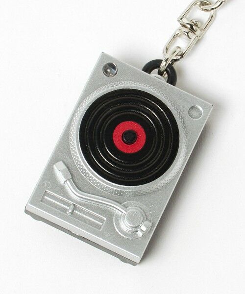 green label relaxing / グリーンレーベル リラクシング キーホルダー・ストラップ | ＜KIKKERLAND＞ターンテーブル キーホルダー | 詳細4