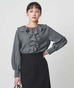 green label relaxing / グリーンレーベル リラクシング シャツ・ブラウス | ラッフル ブラウス