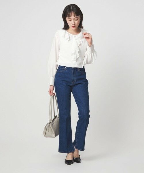 green label relaxing / グリーンレーベル リラクシング シャツ・ブラウス | ラッフル ブラウス | 詳細2