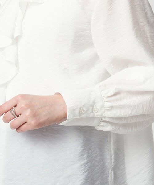 green label relaxing / グリーンレーベル リラクシング シャツ・ブラウス | ラッフル ブラウス | 詳細8