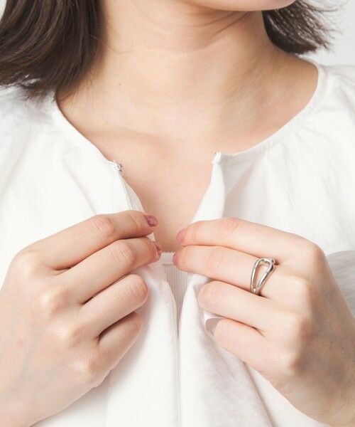 green label relaxing / グリーンレーベル リラクシング シャツ・ブラウス | ラッフル ブラウス | 詳細10