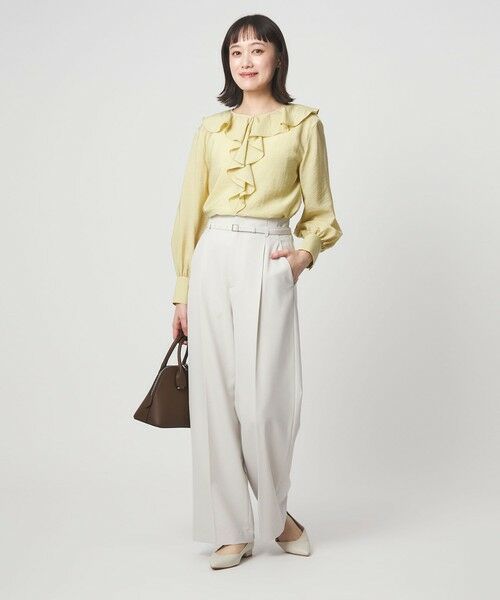 green label relaxing / グリーンレーベル リラクシング シャツ・ブラウス | ラッフル ブラウス | 詳細19