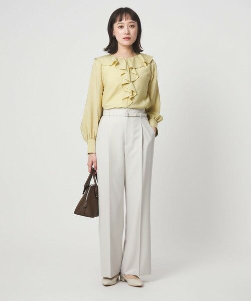 green label relaxing / グリーンレーベル リラクシング シャツ・ブラウス | ラッフル ブラウス | 詳細20