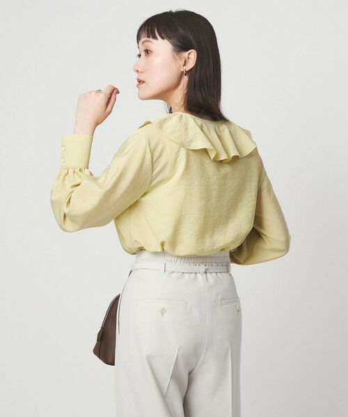 green label relaxing / グリーンレーベル リラクシング シャツ・ブラウス | ラッフル ブラウス | 詳細17