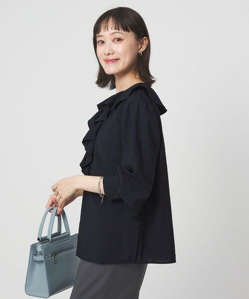 green label relaxing / グリーンレーベル リラクシング シャツ・ブラウス | ラッフル ブラウス | 詳細23