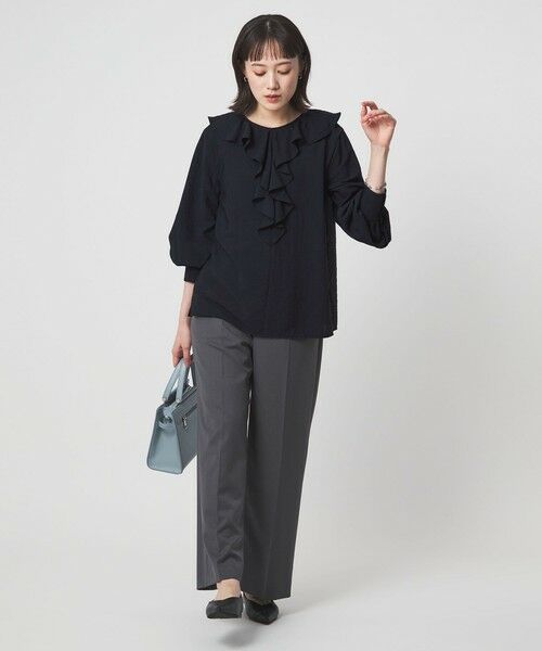 green label relaxing / グリーンレーベル リラクシング シャツ・ブラウス | ラッフル ブラウス | 詳細25