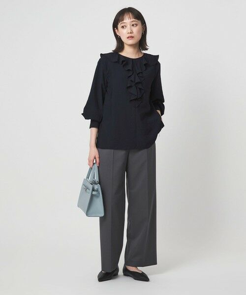 green label relaxing / グリーンレーベル リラクシング シャツ・ブラウス | ラッフル ブラウス | 詳細26