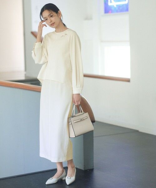 green label relaxing / グリーンレーベル リラクシング シャツ・ブラウス | ［size SHORTあり］フルリー フォルム プルオーバー ブラウス | 詳細2