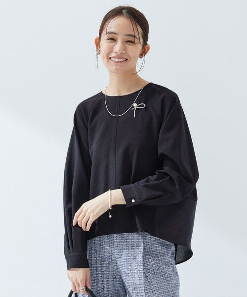 green label relaxing / グリーンレーベル リラクシング シャツ・ブラウス | ［size SHORTあり］フルリー フォルム プルオーバー ブラウス | 詳細22