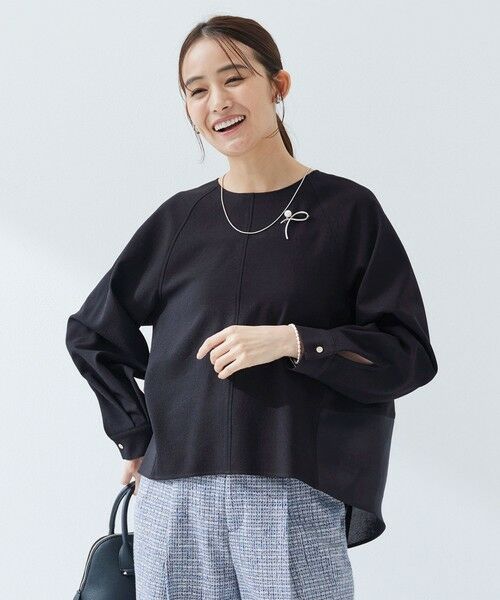 green label relaxing / グリーンレーベル リラクシング シャツ・ブラウス | ［size SHORTあり］フルリー フォルム プルオーバー ブラウス | 詳細23