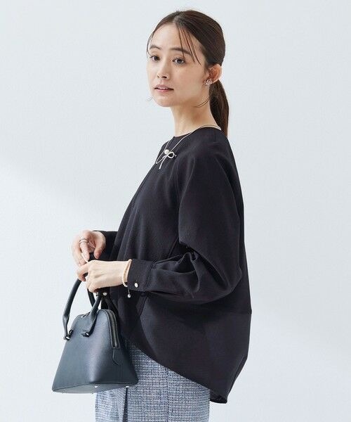 green label relaxing / グリーンレーベル リラクシング シャツ・ブラウス | ［size SHORTあり］フルリー フォルム プルオーバー ブラウス | 詳細24