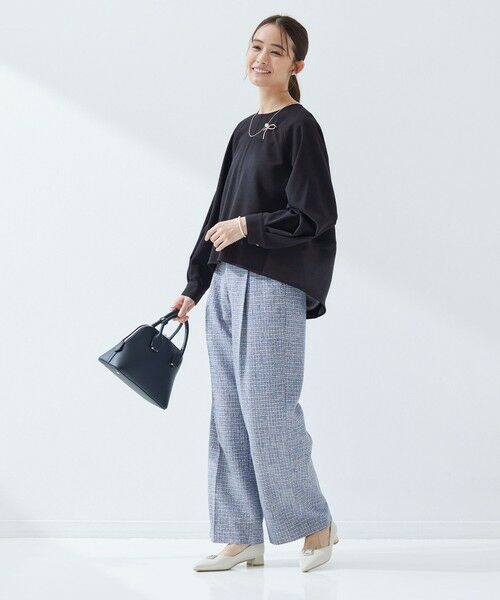 green label relaxing / グリーンレーベル リラクシング シャツ・ブラウス | ［size SHORTあり］フルリー フォルム プルオーバー ブラウス | 詳細27