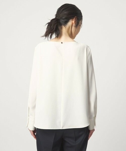 green label relaxing / グリーンレーベル リラクシング シャツ・ブラウス | クルーネック ブラウス 2 マシンウォッシャブル UVカット | 詳細9