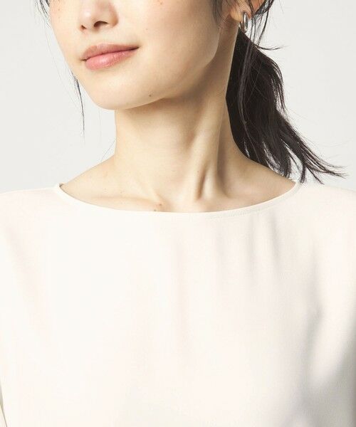 green label relaxing / グリーンレーベル リラクシング シャツ・ブラウス | クルーネック ブラウス 2 マシンウォッシャブル UVカット | 詳細10