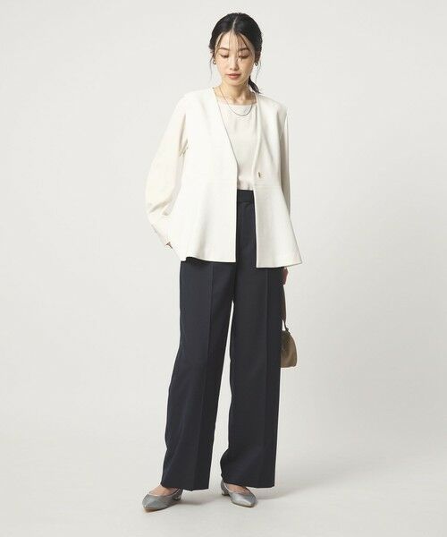 green label relaxing / グリーンレーベル リラクシング シャツ・ブラウス | クルーネック ブラウス 2 マシンウォッシャブル UVカット | 詳細5