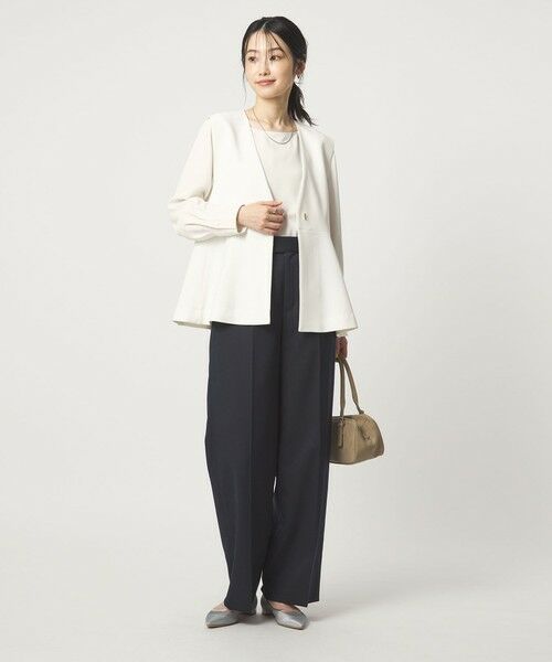 green label relaxing / グリーンレーベル リラクシング シャツ・ブラウス | クルーネック ブラウス 2 マシンウォッシャブル UVカット | 詳細6