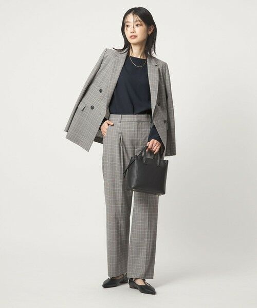 green label relaxing / グリーンレーベル リラクシング シャツ・ブラウス | クルーネック ブラウス 2 マシンウォッシャブル UVカット | 詳細22