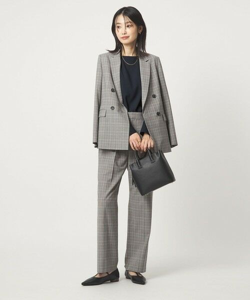 green label relaxing / グリーンレーベル リラクシング シャツ・ブラウス | クルーネック ブラウス 2 マシンウォッシャブル UVカット | 詳細23